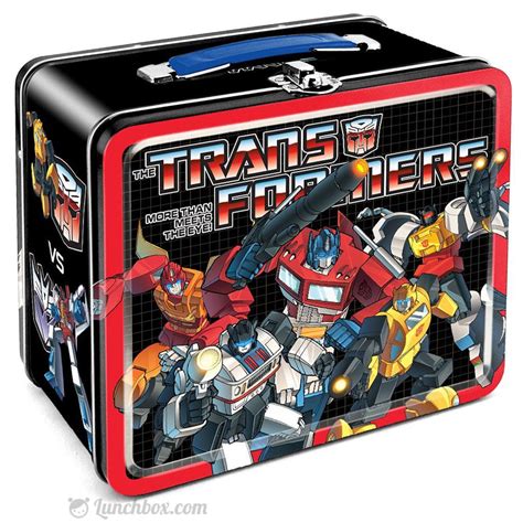 necca metal transformers lunch box|TRANSFORMERS Lunchbox NECA Limited Edition with Metal .